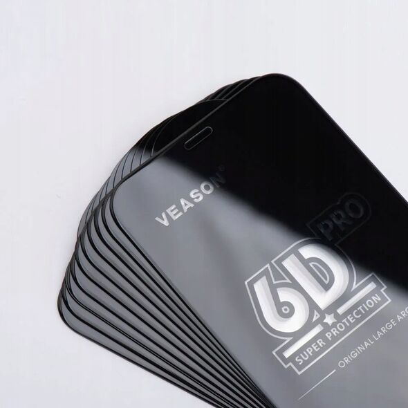 Προστατευτικό Γυαλί 6D Pro Veason Glass (SET 10in1) - για Samsung Galaxy S22 / S23 μαύρο
