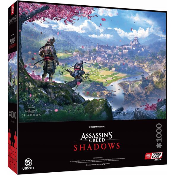 Παζλ Good Loot: Assassin's Creed - Shadows - Θέα της Ιαπωνίας (1000 κομμάτια)