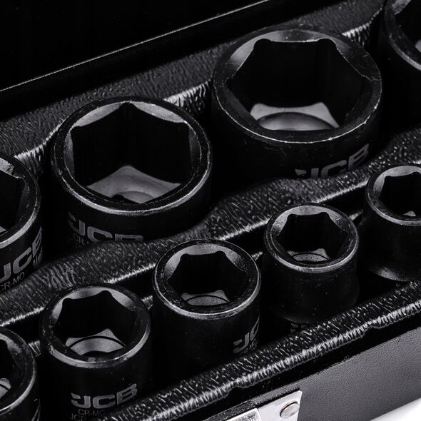 JCB ΣΕΤ ΚΡΟΥΣΤΙΚΩΝ ΚΑΡΥΔΙΩΝ 15 τεμ. 1/2" 6-ΓΩΝΟ (10-32mm)