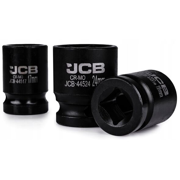 JCB ΣΕΤ ΚΡΟΥΣΤΙΚΩΝ ΚΑΡΥΔΙΩΝ 10τεμ. 1/2" 6-ΓΩΝΟ. (10-24mm)
