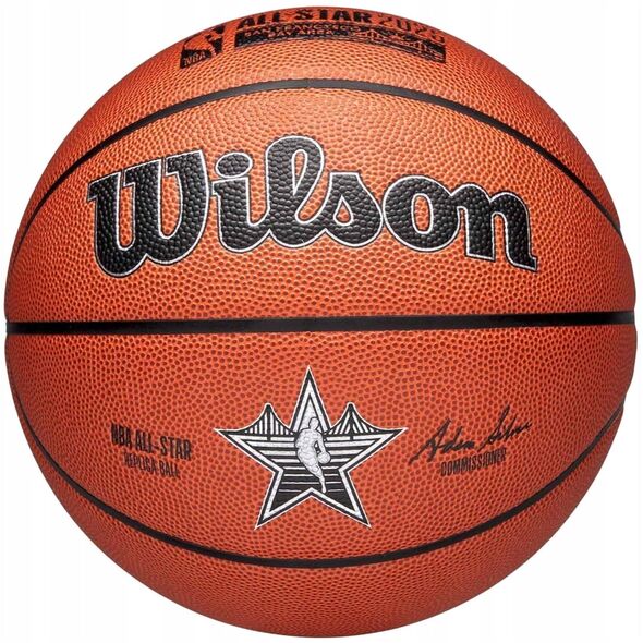 Wilson 2025 NBA All Star Replica Ball WZ2022601XB Πορτοκαλί 7
