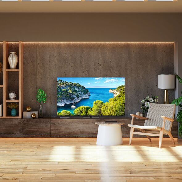 ΤΗΛΕΟΡΑΣΗ THOMSON 50UG5C14 UHD 4K SMART Google TV, κεντρική βάση