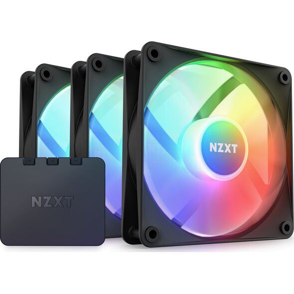 Wentylator Nzxt F120 RGB Core 3-pack + Hub (RF-C12TF-B1)