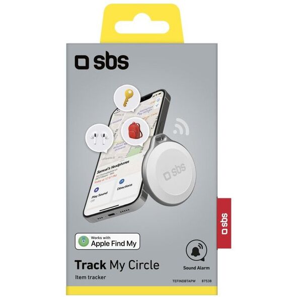 SBS Track My Circle συμβατό με Apple λευκό