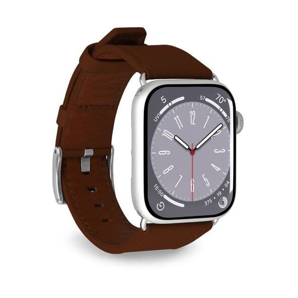 Puro E-Classic Band Apple Watch 38/40/41/42mm καφέ