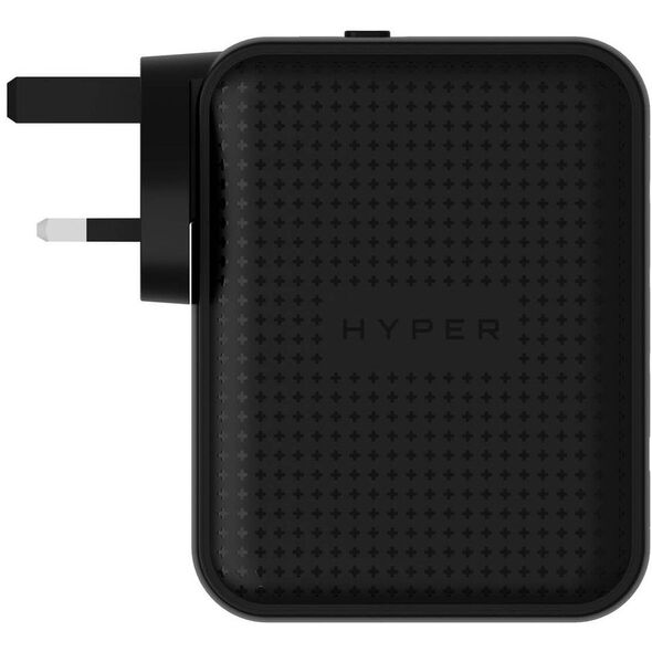HYPER HJ1001BKWWGL φορτιστής για φορητές συσκευές Ελεγκτής παιχνιδιών, Κινητό τηλέφωνο, Netbook, Laptop, Smartphone, Tablet Μαύρο Εναλλασσόμενο ρεύμα Γρήγορη φόρτιση Εσωτερική