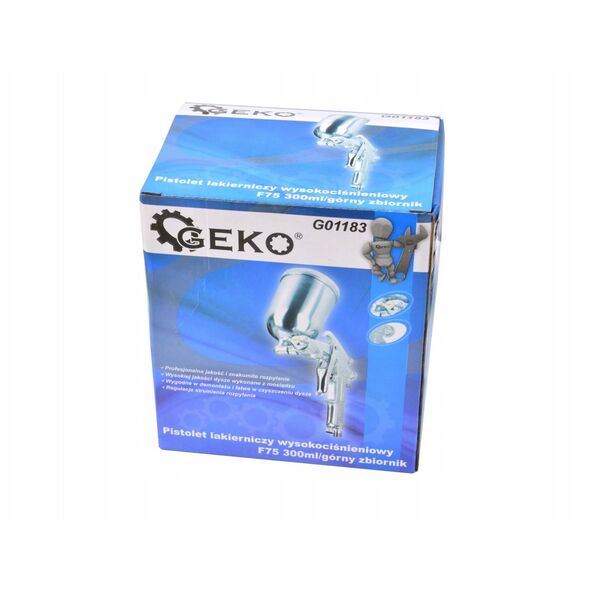 Πιστόλι βαφής υψηλής πίεσης F75 300ml/άνω δεξαμενή (20)