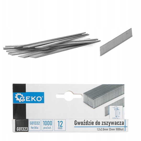 Καρφιά για συρραπτικό 1.2x2.0mm 12mm 1000τμχ. (200)