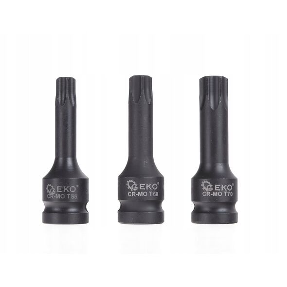 Σετ κλειδιών κρούσης torx 9τμχ. T20-T70 CR-MO (15)