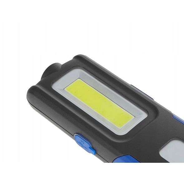 Φακός εργαστηρίου POWERBANK με μαγνήτη και ρύθμιση LED COB 5W + 3W 2000mAh 400lm IP44 (10/40)