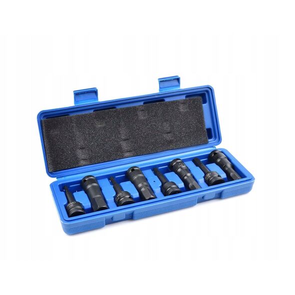 Σετ κλειδιών κρούσης Allen HEX 8τμχ. H5-H19 CR-MO (15)