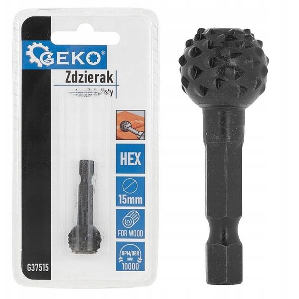 Ξύστρα – σφαιρική λίμα για ξύλο 15mm HEX (50/250)