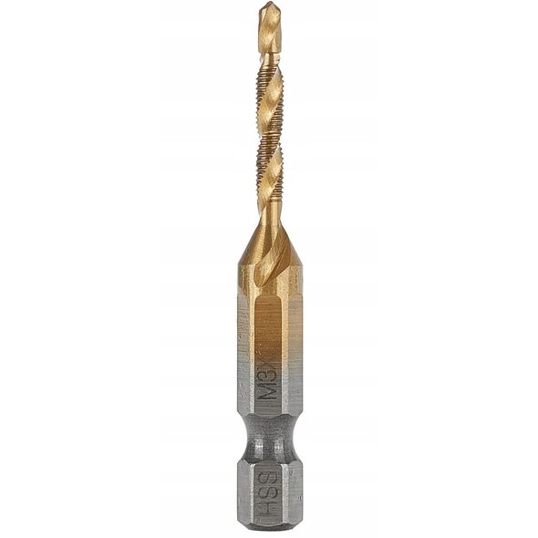 Τρυπάνι κοχλιοτομής HSS M3 x 0,5mm HEX (50/250)