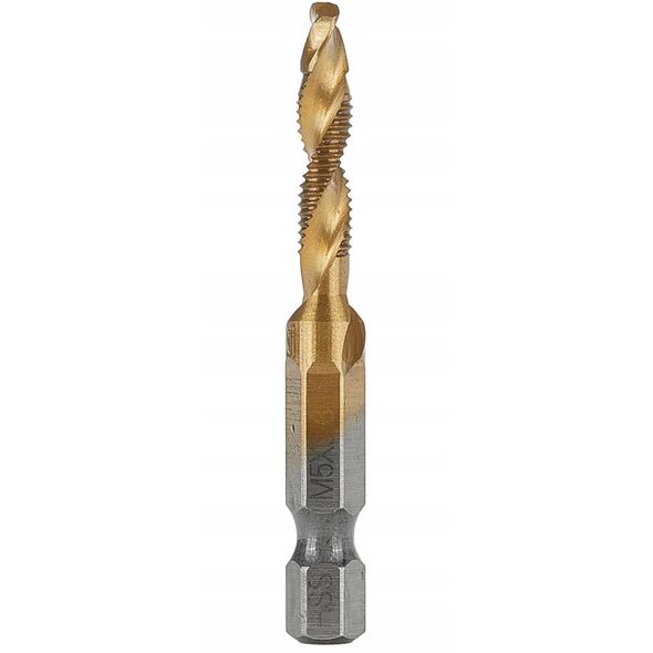 Τρυπάνι με σπείρωμα HSS M5 x 0,8mm HEX (50/250)