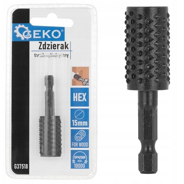 Ξύστρα – κυλινδρική λίμα για ξύλο 15mm HEX (50/250)