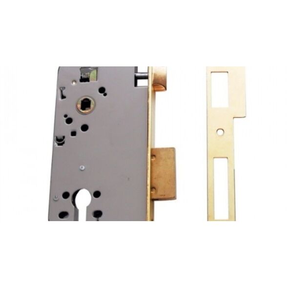 Κλειδαριά Mortise TESA 85-50 mm, χρώμα ορείχαλκος.