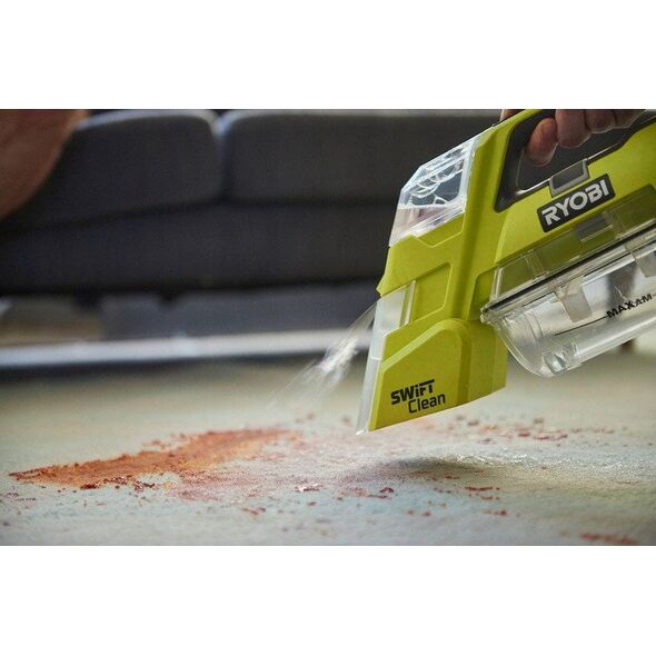 Ryobi RDC18-1C20G Ασύρματο Καθαριστικό Σημείων Χαλιού Κιτ