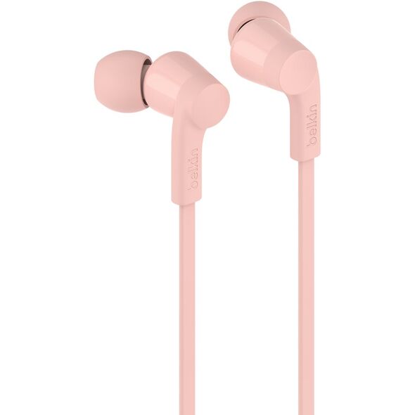 Ακουστικά InEar Belkin Rockstar, καλώδιο USB-C, ροζ G3H0002hqPKV2