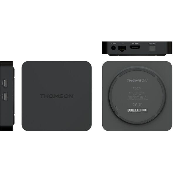 Thomson 240G σετ Smart TV Μαύρο 4K Ultra HD 8 GB Wi-Fi Ενσύρματο δίκτυο LAN
