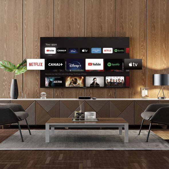 Thomson 240G σετ Smart TV Μαύρο 4K Ultra HD 8 GB Wi-Fi Ενσύρματο δίκτυο LAN