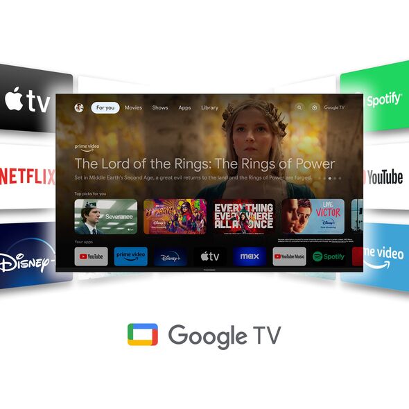 Thomson 240G σετ Smart TV Μαύρο 4K Ultra HD 8 GB Wi-Fi Ενσύρματο δίκτυο LAN