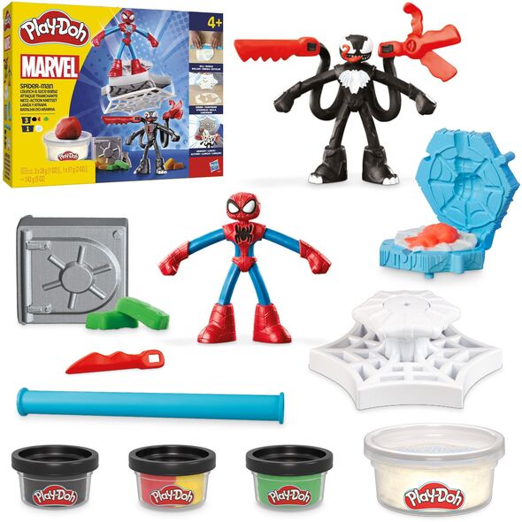 Play-Doh Marvel Spider-Man Launch & Slice Playset