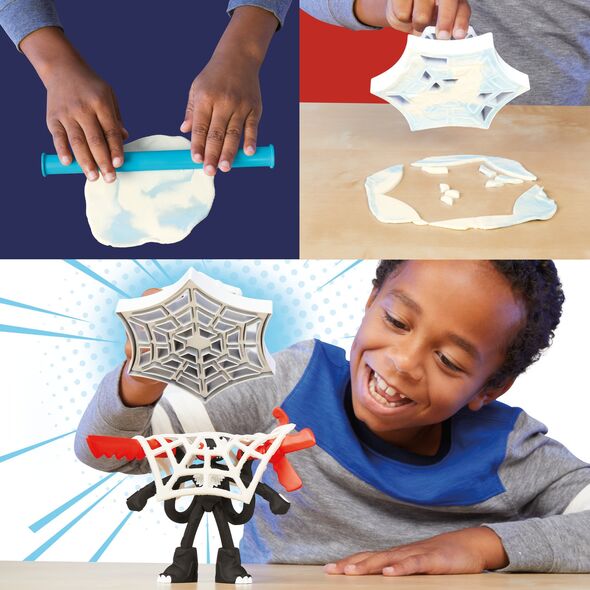 Play-Doh Marvel Spider-Man Launch & Slice Playset
