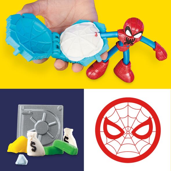 Play-Doh Marvel Spider-Man Launch & Slice Playset