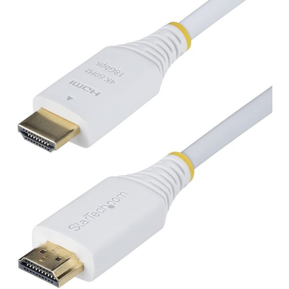 StarTech HDMI2-CABLE-4K60-6FW καλώδιο HDMI 1,8 m HDMI Τύπου A (Standard) Λευκό