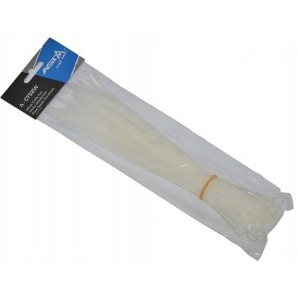 ASTA OPASKA 5x250mm 50szt. BIAŁA