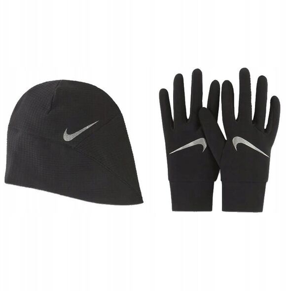 Γυναικεία Γάντια WOMEN'S ESSENTIAL RUNNING HAT AND GLOVE SET
