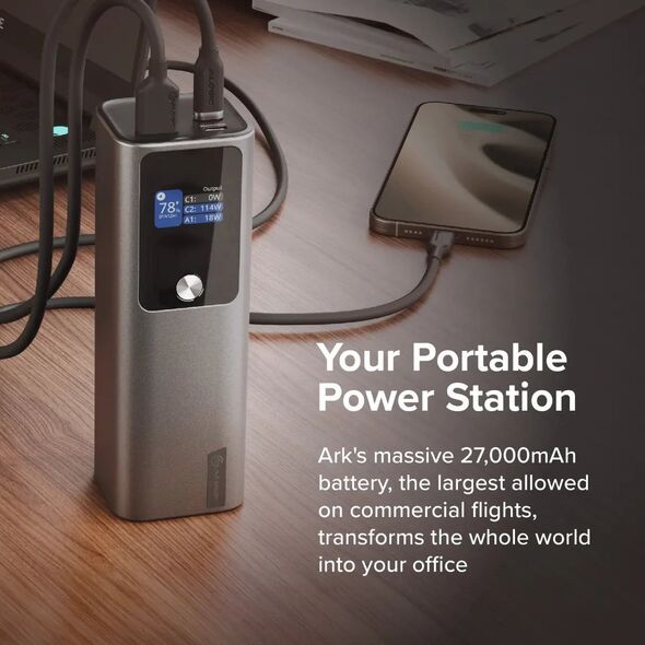 Alogic Ark Powerbank 27.000 mAh with 140W USB-C Charging