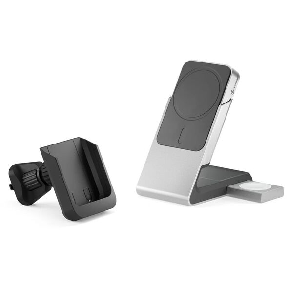 Αlogic Matrix+ Ασύρματος Σταθμός Φόρτισης 3-σε-1 MagSafe + Βάση Εξαερισμού
