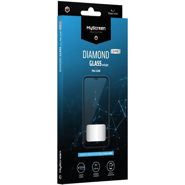 Vivo Y18t - Tempered glass for slightly curved screens DIAMOND GLASS LITE edge FULL GLUE