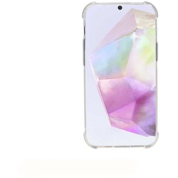 Θήκη Mobilis R Series για Galaxy A55 5G - Διάφανη - Μαλακή τσάντα