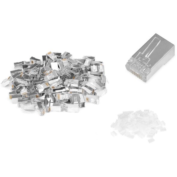 Βύσμα CAT 6 MODULAR ROUND 100X