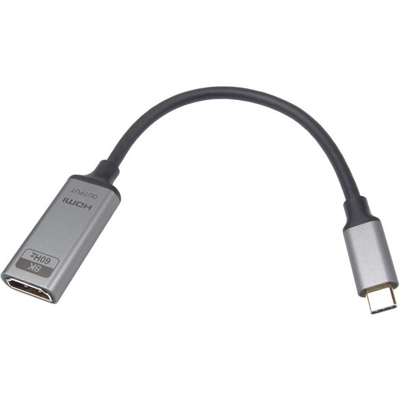 Προσαρμογέας PremiumCord USB-C σε HDMI ανάλυση εικόνας 8K@60Hz, 4K@144Hz, 20cm