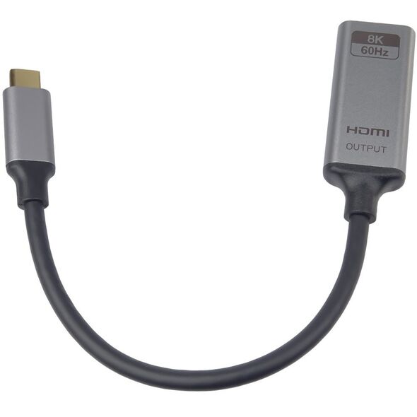 Προσαρμογέας PremiumCord USB-C σε HDMI ανάλυση εικόνας 8K@60Hz, 4K@144Hz, 20cm