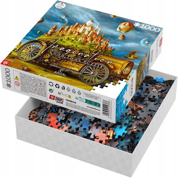 Good Loot Puzzle: Φαντασία - Arkadiusz Dzielawski - Μεγάλη Μετακόμιση (1000 κομμάτια)