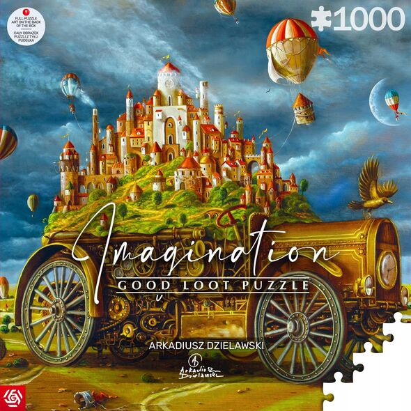 Good Loot Puzzle: Φαντασία - Arkadiusz Dzielawski - Μεγάλη Μετακόμιση (1000 κομμάτια)