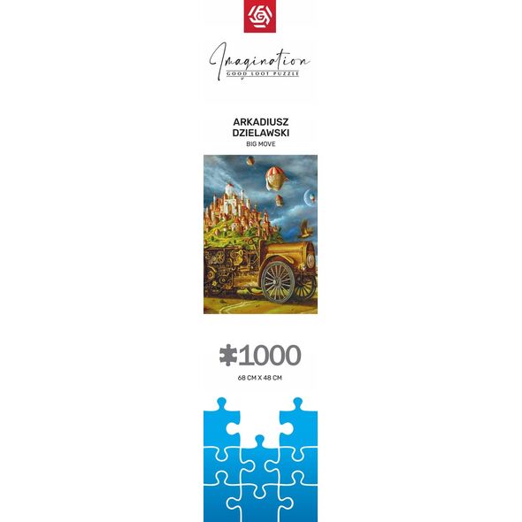 Good Loot Puzzle: Φαντασία - Arkadiusz Dzielawski - Μεγάλη Μετακόμιση (1000 κομμάτια)