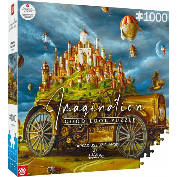 Good Loot Puzzle: Φαντασία - Arkadiusz Dzielawski - Μεγάλη Μετακόμιση (1000 κομμάτια)