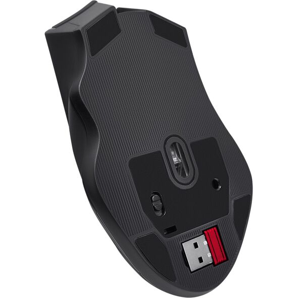 Ασύρματο ποντίκι Defender KRONOS GM-695 οπτικό 1600dpi μαύρο RGB ΕΠΑΝΑΦΟΡΤΙΖΟΜΕΝΗ ΜΠΑΤΑΡΙΑ 6 κουμπιά Gaming