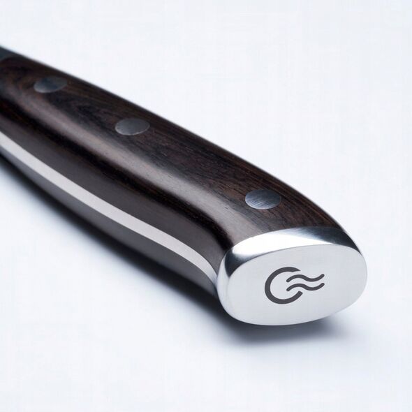 Santoku μαχαίρι Santoku Kohersen Elegance Ebony Wood 12,7cm