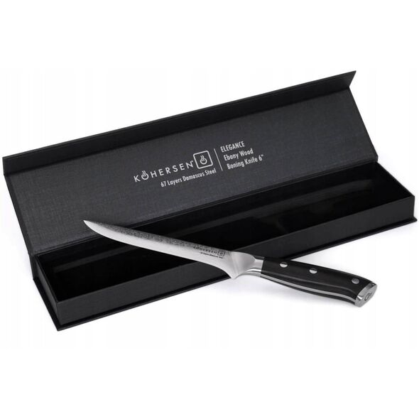 Μαχαίρι για ξεκοκάλισμα Boning Kohersen Elegance Ebony Wood 15,2cm