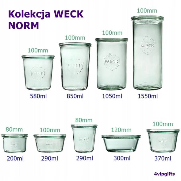 Κυλινδρικό βάζο 1500 ml με καπάκι - συσκ. 6 τεμ I