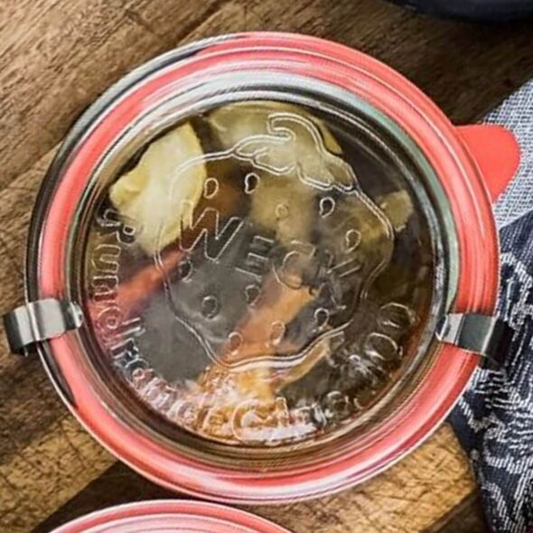 Κυλινδρικό βάζο 1500 ml με καπάκι - συσκ. 6 τεμ I