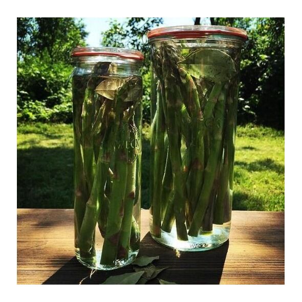 Κυλινδρικό βάζο 600 ml με (6 τεμ), καπάκι, κλιπ, σφράγιση x2