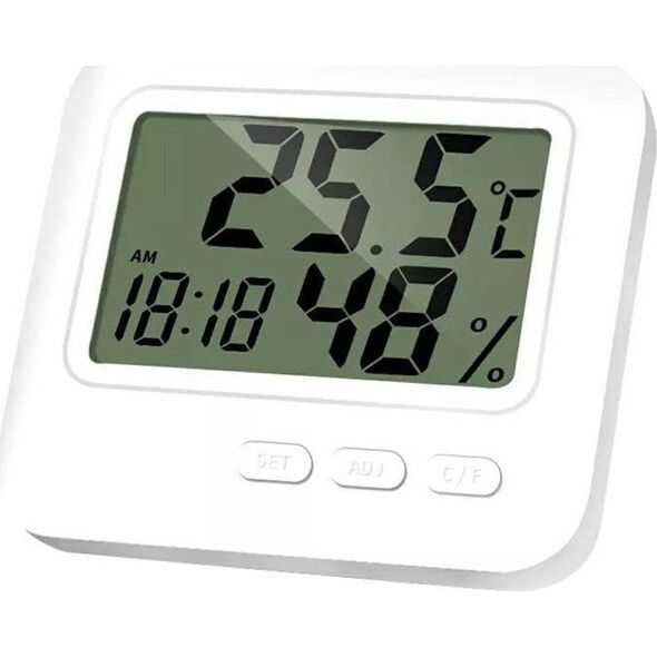 Stacja pogodowa Aptel ELEKTRONICZNA STACJA POGODY z Higrometrem biały AG780