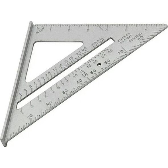 Aptel Aluminiowy KĄTOWNIK 45/90 Stopni srebrny NZ27